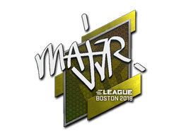 Наклейка | MAJ3R | Бостон 2018