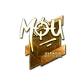 Sticker | mou (Gold) | Boston 2018 image 120x120