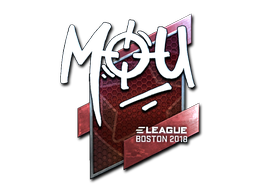 Sticker | mou (Foil) | Boston 2018