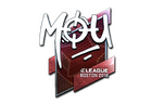 Sticker | mou (Foil) | Boston 2018