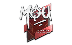 Sticker | mou | Boston 2018