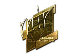 Sticker | mir (Gold) | Boston 2018