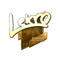 Sticker | Lekr0 (Gold) | Boston 2018 image 120x120