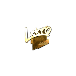 Sticker | Lekr0 (Gold) | Boston 2018