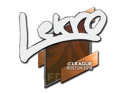 Стикер | Lekr0 | Boston 2018