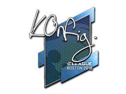 Стикер | k0nfig | Boston 2018