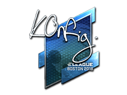 Sticker | k0nfig  | Boston 2018