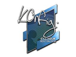 Наклейка | k0nfig | Бостон 2018