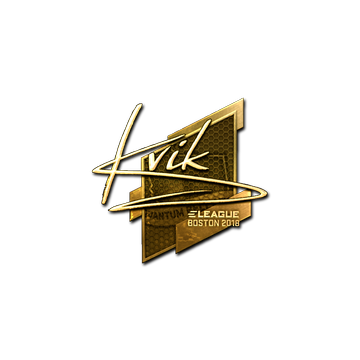 Sticker | Kvik (Gold) | Boston 2018 image 360x360