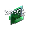 Sticker | kRYSTAL (Foil) | Boston 2018 image 120x120