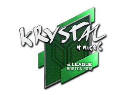 Наклейка | kRYSTAL | Бостон 2018