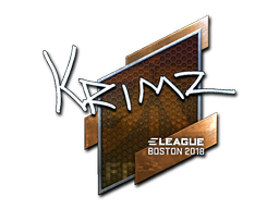Sticker | KRIMZ (Foil) | Boston 2018