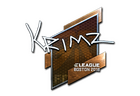 Sticker | KRIMZ (Foil) | Boston 2018