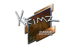 Sticker | KRIMZ (Foil) | Boston 2018