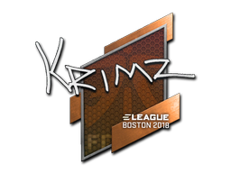 Стикер | KRIMZ | Boston 2018