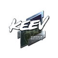 Sticker | keev (Foil) | Boston 2018 image 120x120