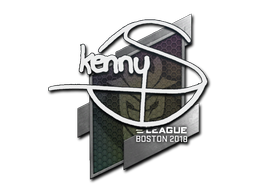 สติกเกอร์ | kennyS | Boston 2018