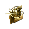 Sticker | kennyS (Gold) | Boston 2018 image 120x120