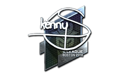 Sticker | kennyS (Foil) | Boston 2018