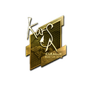 Sticker | Karsa (Gold) | Boston 2018 image 120x120