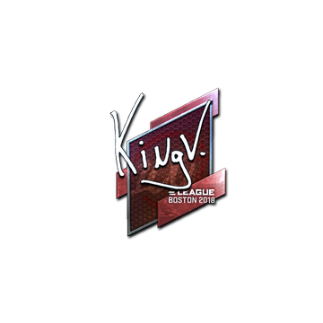 Sticker | kNgV- (Foil) | Boston 2018 image 360x360