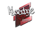 Sticker | Kjaerbye | Boston 2018