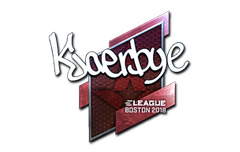 Sticker | Kjaerbye (Foil) | Boston 2018