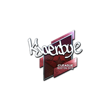 Sticker | Kjaerbye (Foil) | Boston 2018 image 360x360