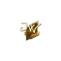Sticker | JW (Gold) | Boston 2018