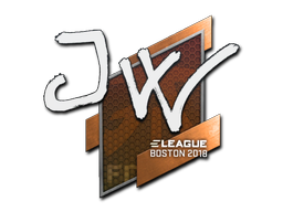 Autocolante | JW | Boston 2018