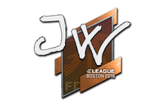 Sticker | JW | Boston 2018