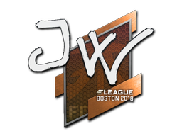 Наклейка | JW | Бостон 2018