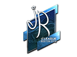 สติกเกอร์ | jR (ฟอยล์) | Boston 2018