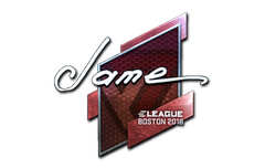 Sticker | Jame (Foil) | Boston 2018