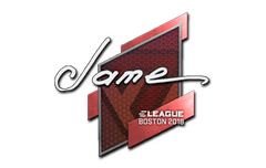 Sticker | Jame | Boston 2018