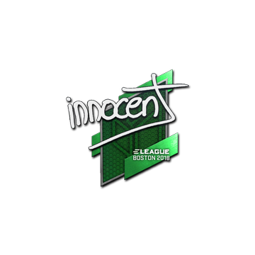 Sticker | innocent | Boston 2018 image 360x360