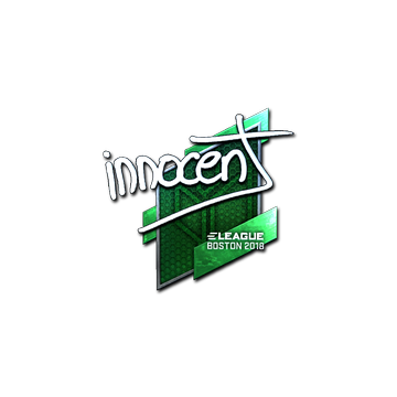 Sticker | innocent (Foil) | Boston 2018 image 360x360