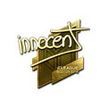 Sticker | innocent (Gold) | Boston 2018 image 120x120