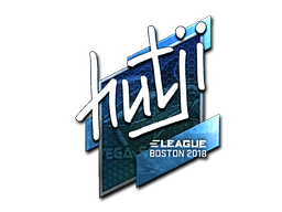 Sticker | hutji (Glimmend) | Boston 2018