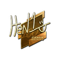 Sticker | HEN1 (Gold) | Boston 2018 image 120x120