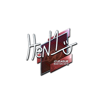 Sticker | HEN1 (Foil) | Boston 2018 image 360x360