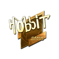 Sticker | Hobbit (Gold) | Boston 2018 image 120x120