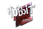 Sticker | Hobbit (Foil) | Boston 2018