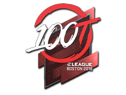 Aufkleber | 100 Thieves | Boston 2018