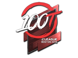 Samolepka | 100 Thieves | Boston 2018