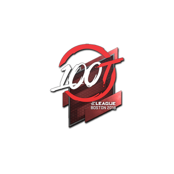 Sticker | 100 Thieves | Boston 2018 image 360x360