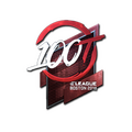 Sticker | 100 Thieves (Foil) | Boston 2018 image 120x120