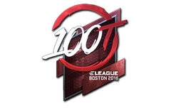 Sticker | 100 Thieves (Foil) | Boston 2018