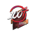 Sticker | 100 Thieves (Holo) | Boston 2018 image 120x120