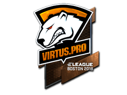 스티커 | Virtus.Pro(은박) | 보스턴 2018